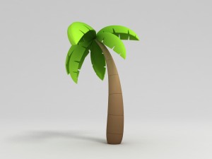 coconut tree 3D 모델