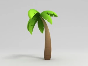 coconut tree 3D Model