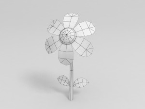 flower model 3D Model