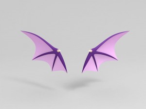 devil wing model 3D Model
