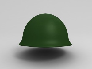 soldier helmet Model 3D