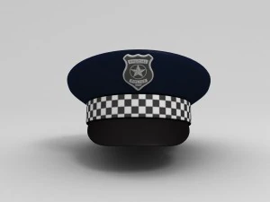 police hat 3D Model