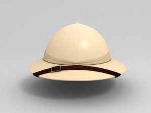 3d pith helmet 3D Model