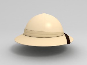 3d pith helmet 3D Model