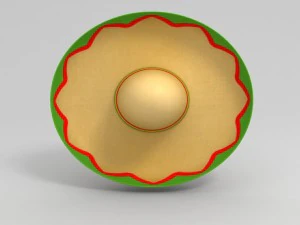 mexican hat 3D Model