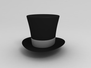3d magician hat Modelo 3D