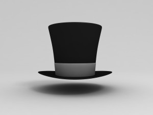 3d magician hat Modelo 3D