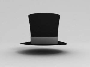 3d magician hat Modelo 3D