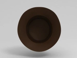 3d fishing hat model 3D Model
