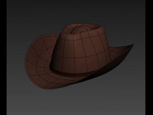 3d cowboy hat 3D Model