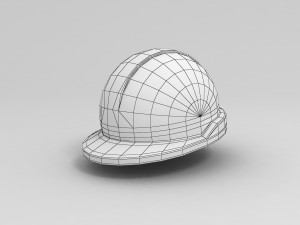 3d engineer helmet 3D Model