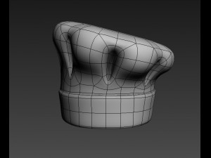 chef hat 3d 3D मॉडल