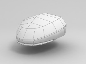 3d beret hat model 3D Model