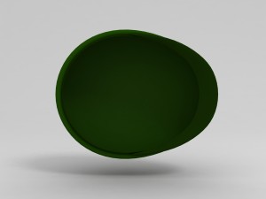 3d beret hat model 3D Model