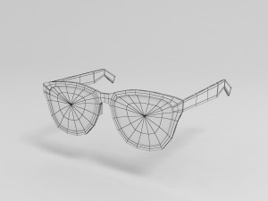 3d sunglasses model 3Dモデル