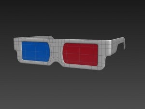 3d 3d glasses model Modelo 3D