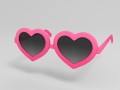 3d heart sunglasses Modelo 3D