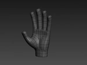 hand 3d 3D Model