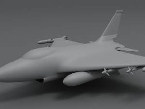 f16 fighter plane 3D Model