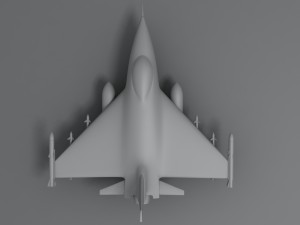 f16 fighter plane Modelo 3D