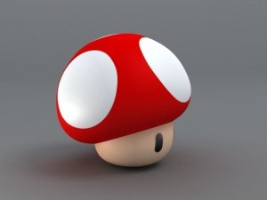 mario mushroom Model 3D