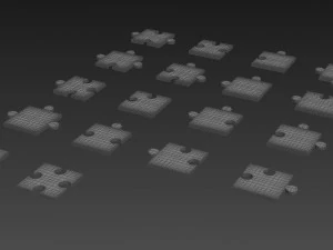 पहेली 3D मॉडल