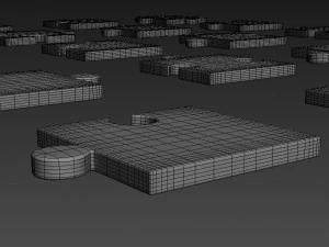 पहेली 3D मॉडल