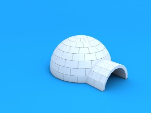 igloo 3D-Modell