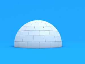 igloo 3D-Modell