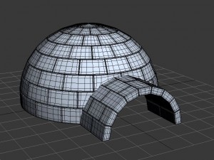 igloo 3D-Modell