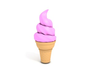 ice cream 3D मॉडल