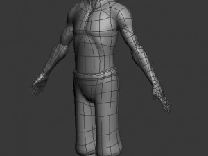 farmer man 3D Model