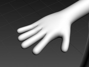 stickman white human Modèle 3D