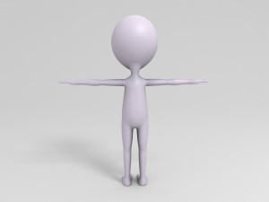 alien character 3D मॉडल
