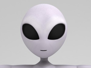 alien character 3D मॉडल