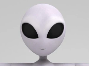 alien character 3D Model
