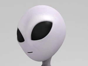 alien character 3D Model