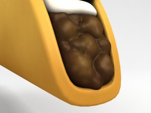 3d cartoon taco 3D Model