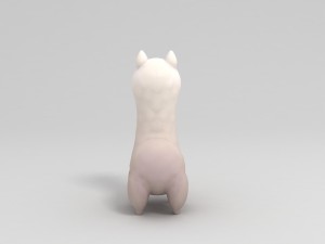 3d alpaca 3D 模型