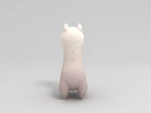 3d alpaca 3D Model