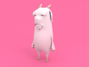 goat 3D मॉडल
