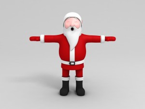 santa Modelo 3D
