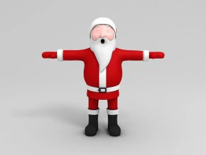 santa 3D Model