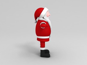 santa Modelo 3D