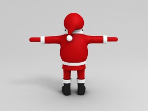 santa Modelo 3D