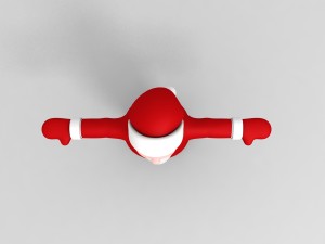 santa Modelo 3D