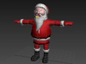 santa 3D Model