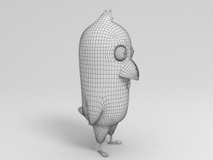 chicky model 3Dモデル