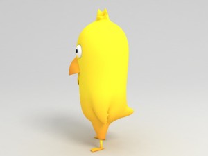 chicky model 3Dモデル