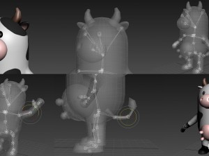 cartoon animal rigged pack 1 3D 모델